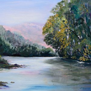 Morning Light On The New River